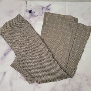 Banana Republic Houndstooth Wide leg casual pants